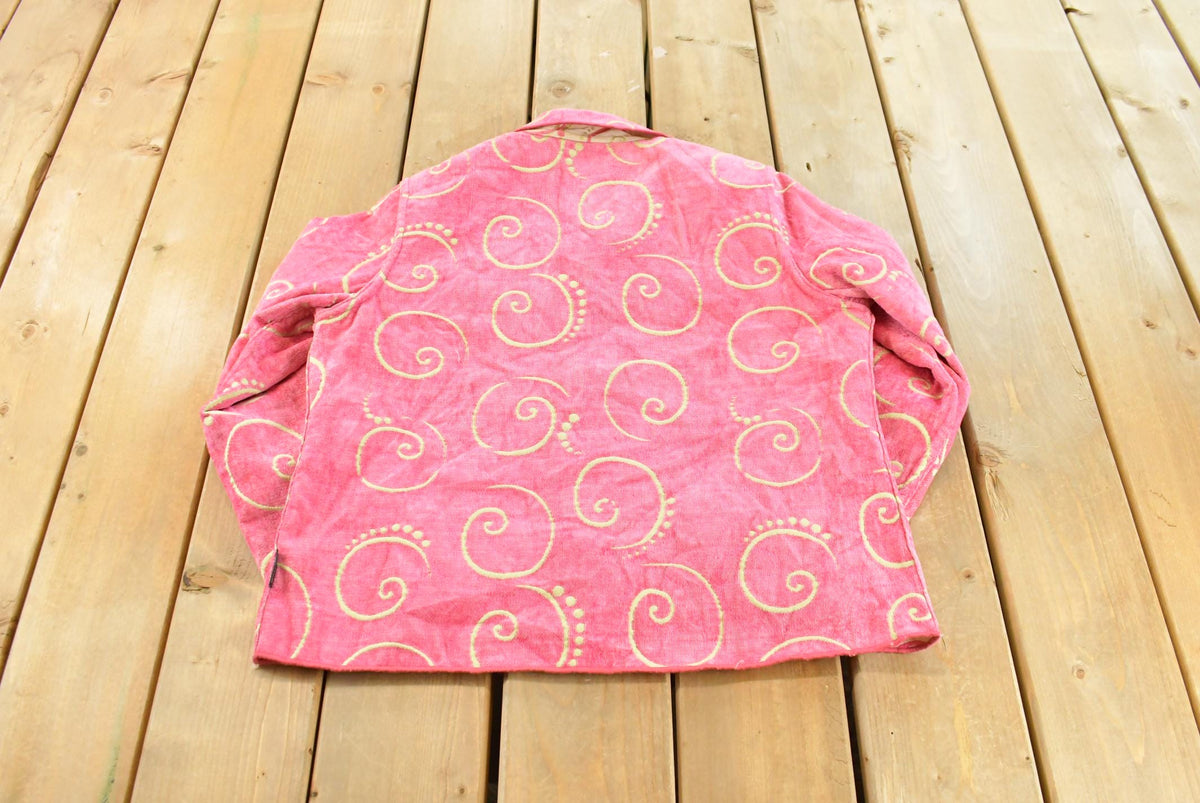 Vintage 1990s Winding River Reversible Tapestry Jacket Women's L / 90s Streetwear / Outerwear / Outdoors from propervintagecanada