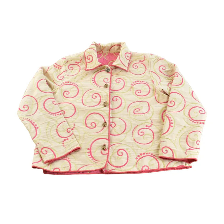 Vintage 1990s Winding River Reversible Tapestry Jacket Women's L / 90s Streetwear / Outerwear / Outdoors from propervintagecanada