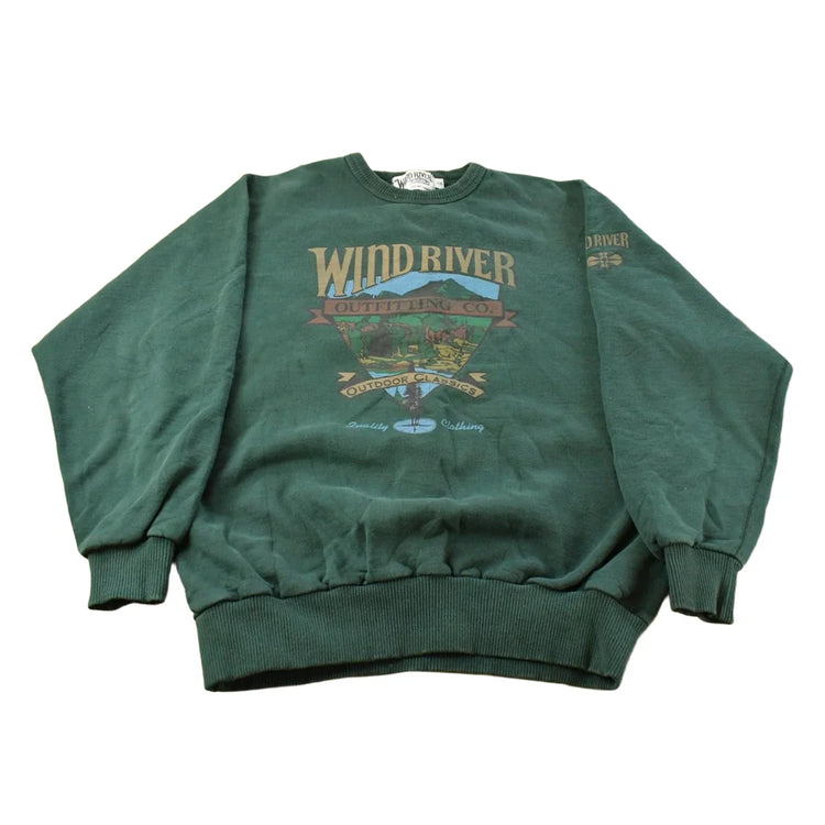 Vintage 1990s Windriver Outdoors Crewneck Sweatshirt Men's Medium from propervintagecanada