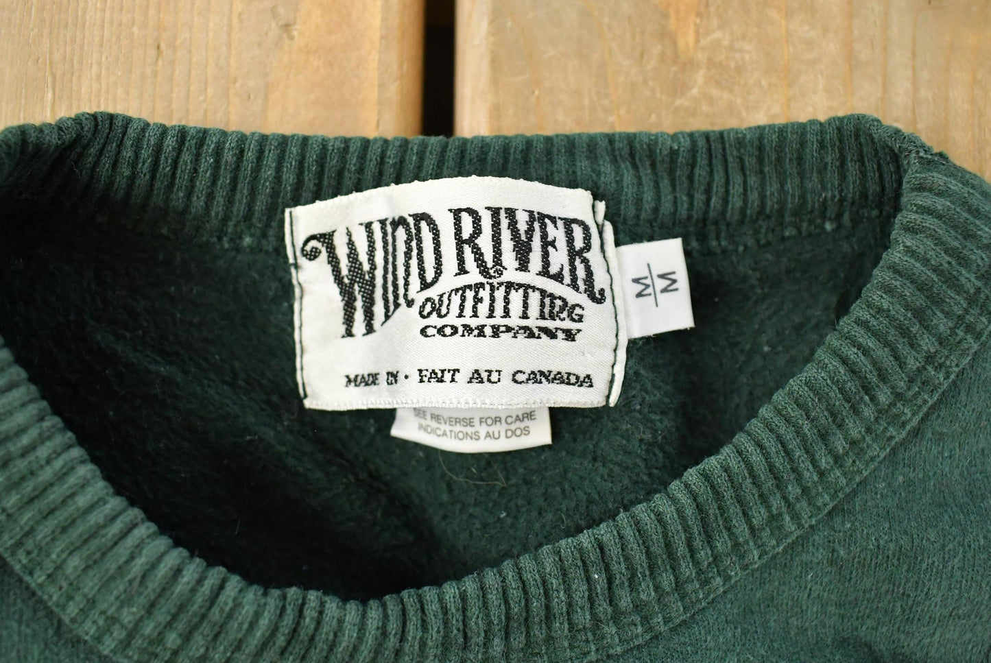 Vintage 1990s Windriver Outdoors Crewneck Sweatshirt Men's Medium from propervintagecanada