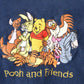 Vintage 1990s Winnie The Pooh And Friends Embroidered Fleece Disney Crewneck Sweater Men's XL from propervintagecanada