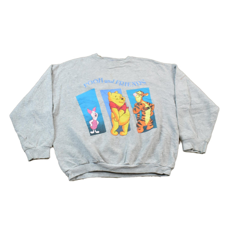 Vintage 1990s Winnie The Pooh Crewneck Sweater Men's Large from propervintagecanada