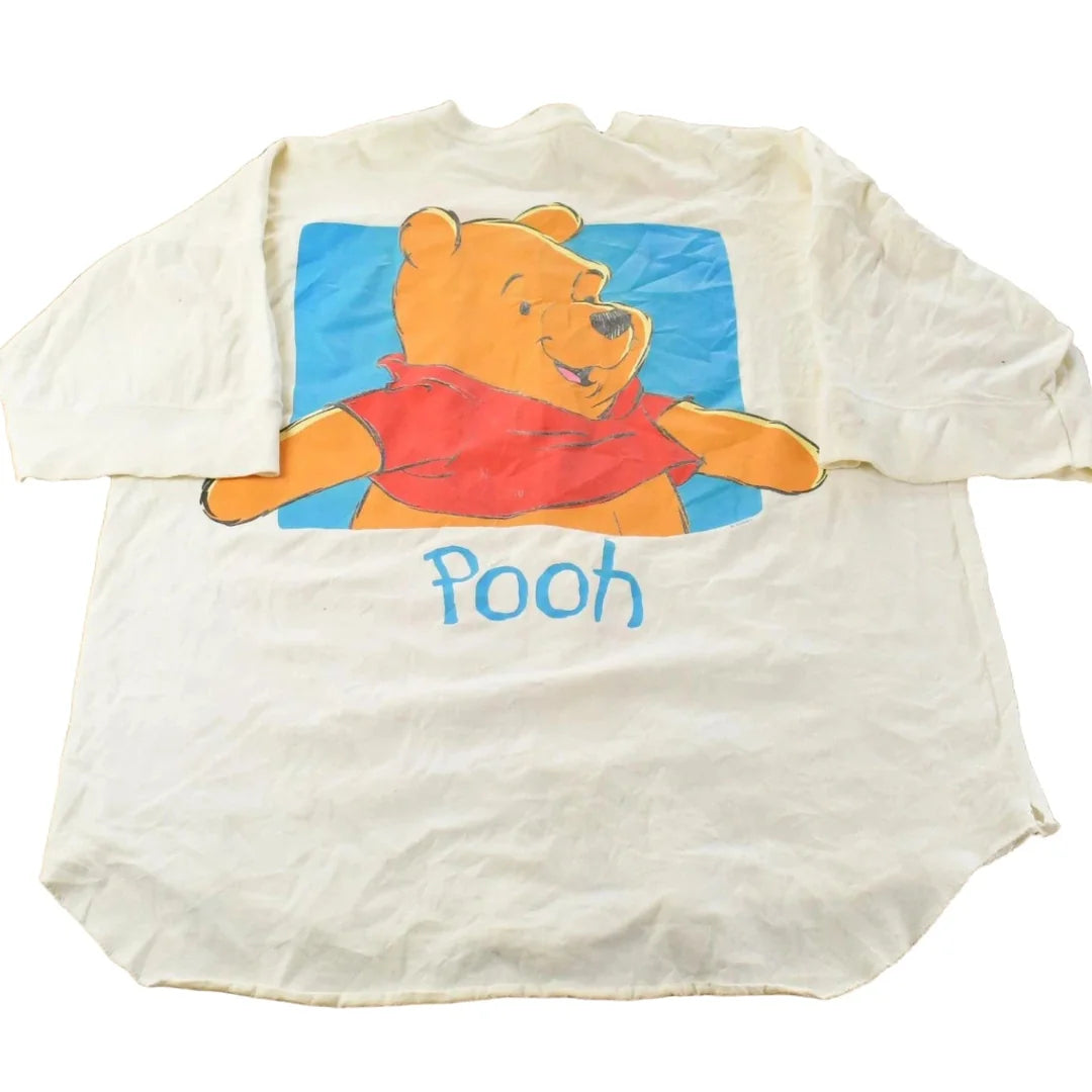 Vintage 1990s Winnie The Pooh Disney Button Up Shirt Women's Large from propervintagecanada