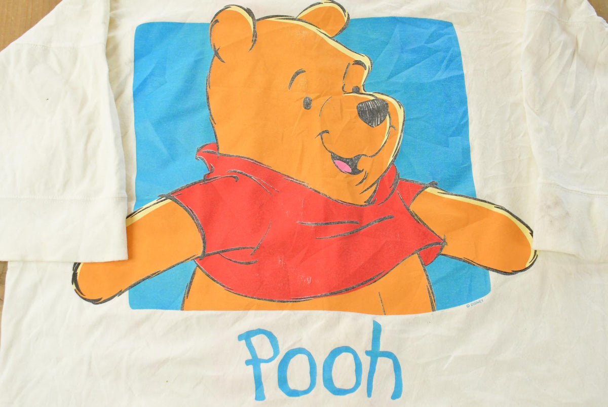 Vintage 1990s Winnie The Pooh Disney Button Up Shirt Women's Large from propervintagecanada