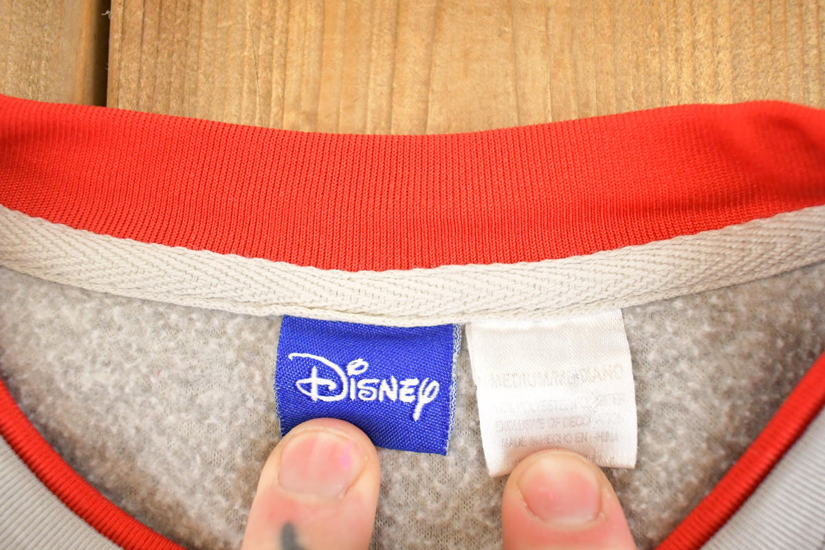 Vintage 1990s Winnie The Pooh Disney Fleece Crewneck Sweatshirt Women's M from propervintagecanada