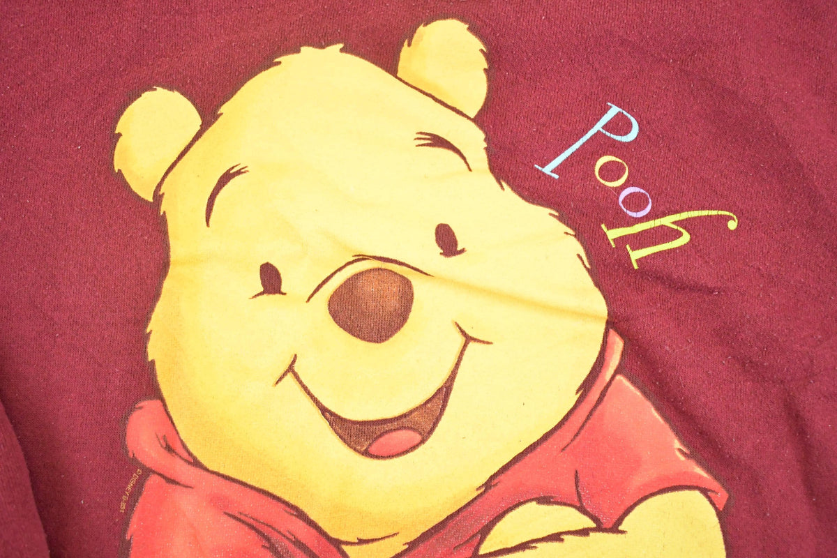 Vintage 1990s Winnie The Pooh Disney Mickey Mouse Sweatshirt Women's XL from propervintagecanada