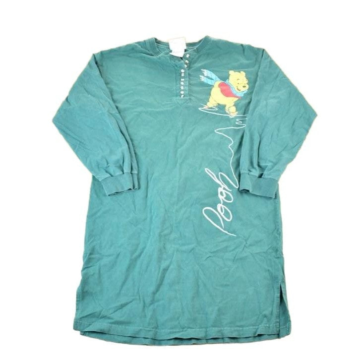 Vintage 1990s Winnie The Pooh Disney Sleep Shirt Womens M from propervintagecanada
