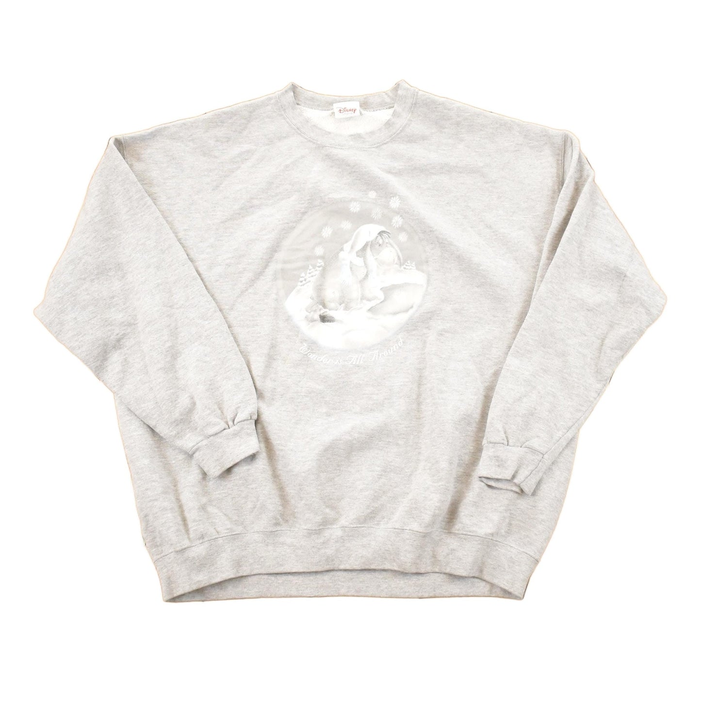 Vintage 1990s Winnie The Pooh Eeyore Christmas Disney Crewneck Sweater Men's XL from propervintagecanada