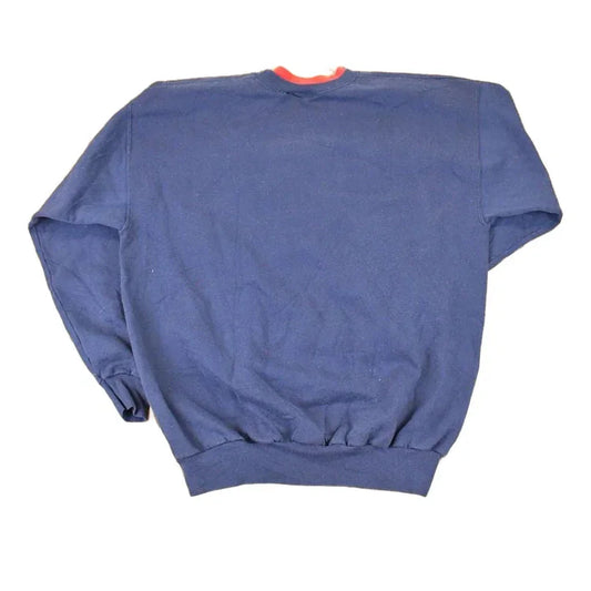 Vintage 1990s Winnie The Pooh Embroidered Double Collar Disney Crew Neck Sweater Men's L from propervintagecanada