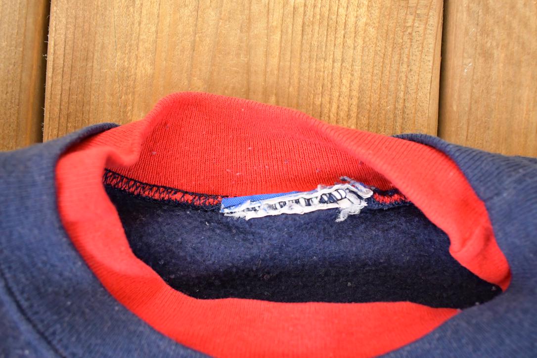 Vintage 1990s Winnie The Pooh Embroidered Double Collar Disney Crew Neck Sweater Men's L from propervintagecanada