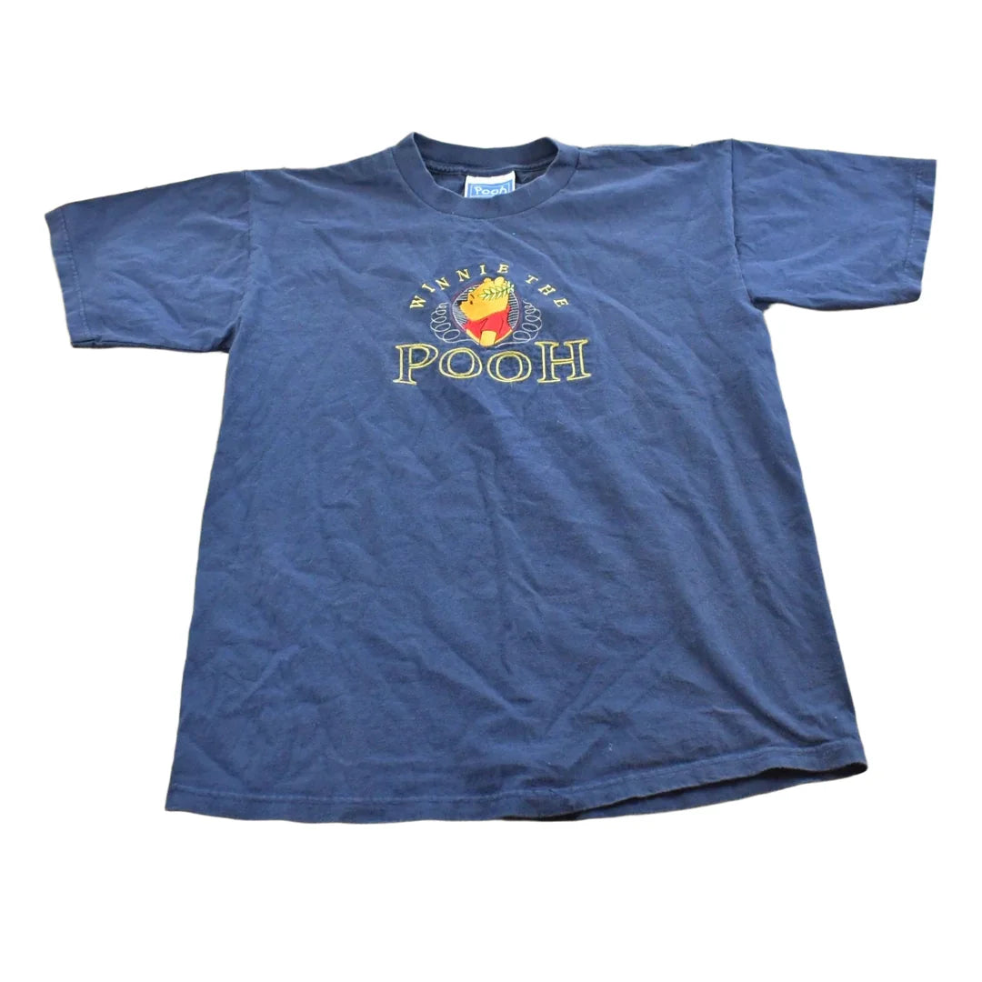 Vintage 1990s Winnie The Pooh Embroidered T-Shirt Mens M from propervintagecanada