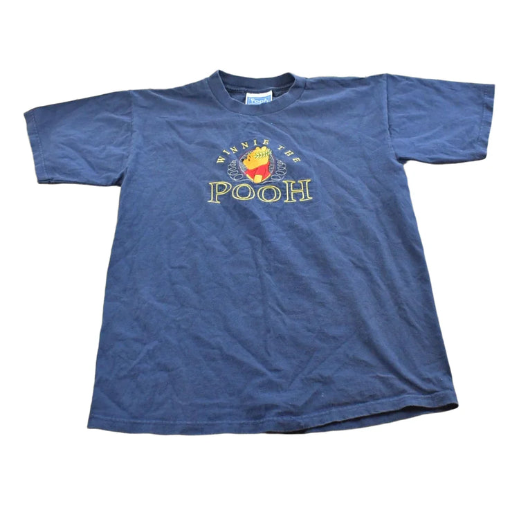 Vintage 1990s Winnie The Pooh Embroidered T-Shirt Mens M from propervintagecanada