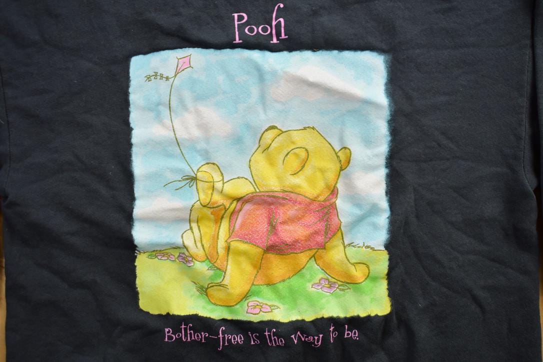 Vintage 1990s Winnie The Pooh Graphic Crewneck Men's Medium from propervintagecanada