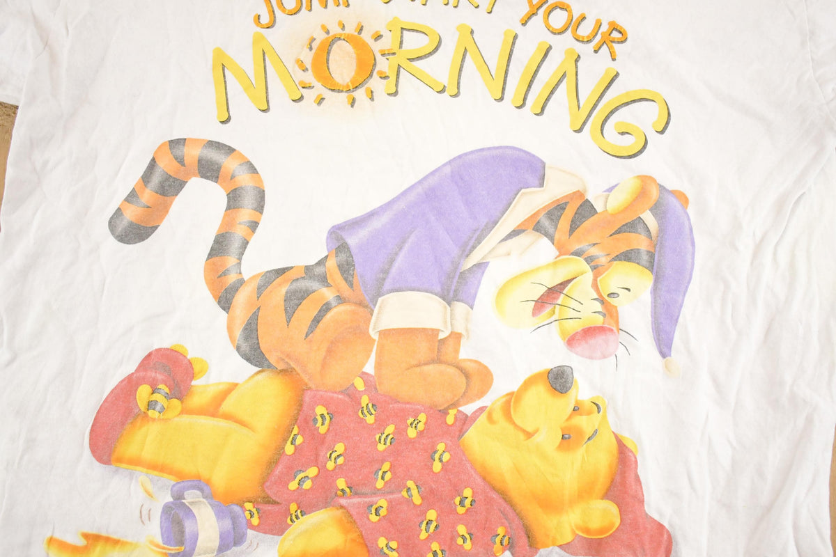 Vintage 1990s Winnie The Pooh Sleepwear Disney Shirt Women's XL from propervintagecanada