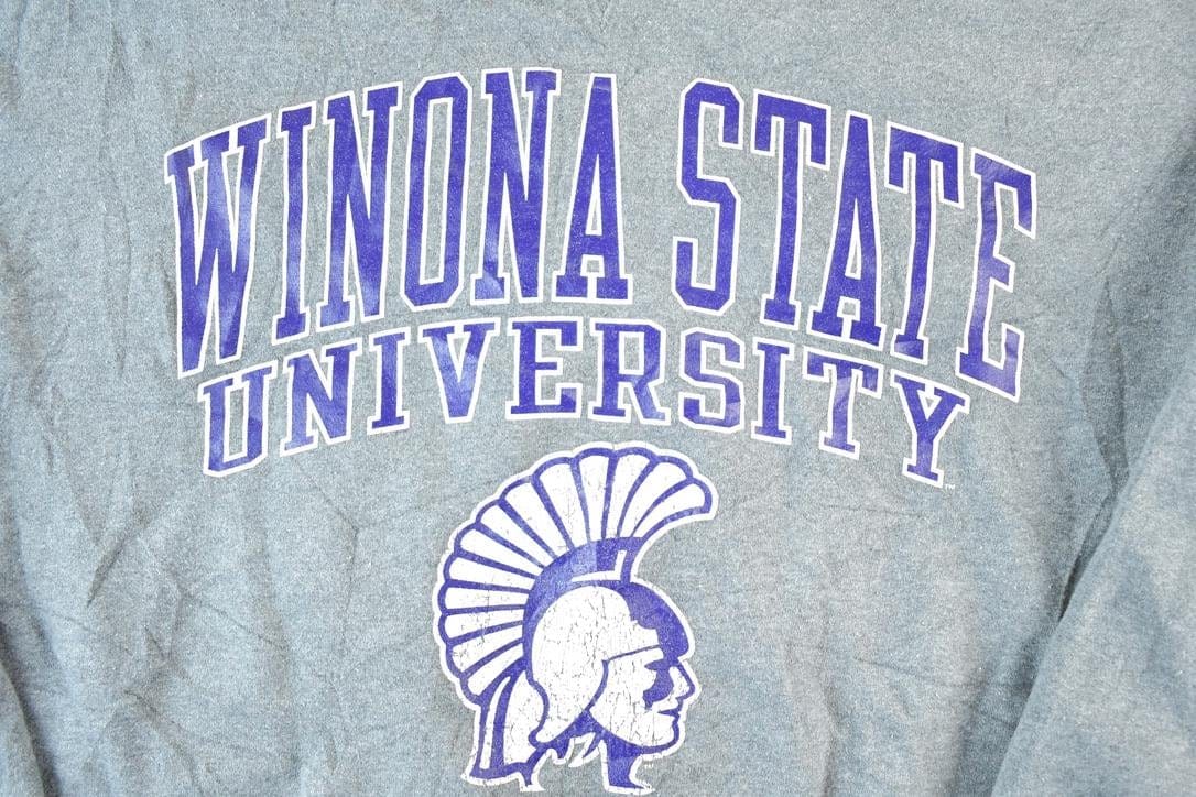 Vintage 1990s Winona State University Crewneck Mens L from propervintagecanada