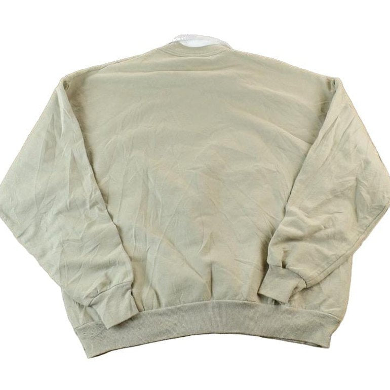 Vintage 1990s Winter Birds Cute Collared Embroidered Crewneck Sweater Men's XL from propervintagecanada