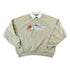 Vintage 1990s Winter Birds Cute Collared Embroidered Crewneck Sweater Men&