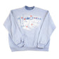 Vintage 1990s Winter Cardinals Double Collar Souvenir Crewneck Sweatshirt Women's L from propervintagecanada