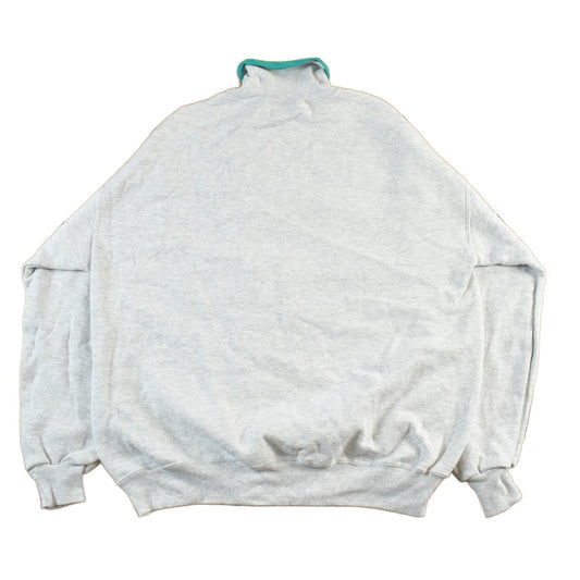 Vintage 1990s Winter Cat Theme Turtleneck Sweatshirt Men's XL from propervintagecanada