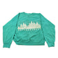 Vintage 1990s Winter Landscape Christmas Crewneck Sweatshirt Men's Medium from propervintagecanada
