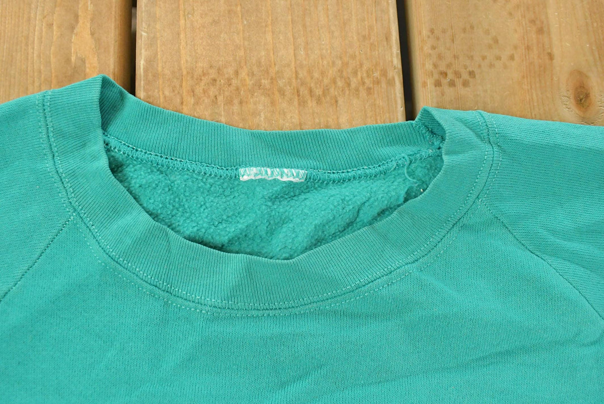Vintage 1990s Winter Landscape Christmas Crewneck Sweatshirt Men's Medium from propervintagecanada