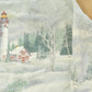 Vintage 1990s Winter Lighthouse All Over Print Crewneck Sweatshirt Men's Large from propervintagecanada