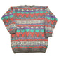 Vintage 1990s Winter Theme Knitted Crewneck Sweater Men's Small from propervintagecanada