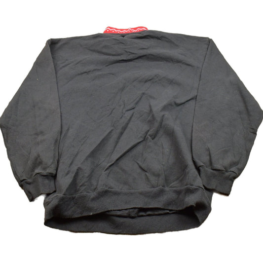 Vintage 1990s Winter Turtleneck Crewneck Sweatshirt Men's Large from propervintagecanada
