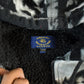 Vintage 1990s Winter Wolf Theme Fleece Sweater Jacket Men's Medium from propervintagecanada