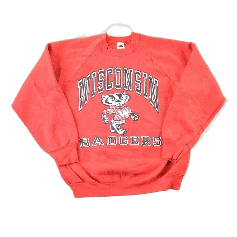 Vintage 1990s Wisconsin Badgers University Crewneck Mens S-M Men's Small from propervintagecanada