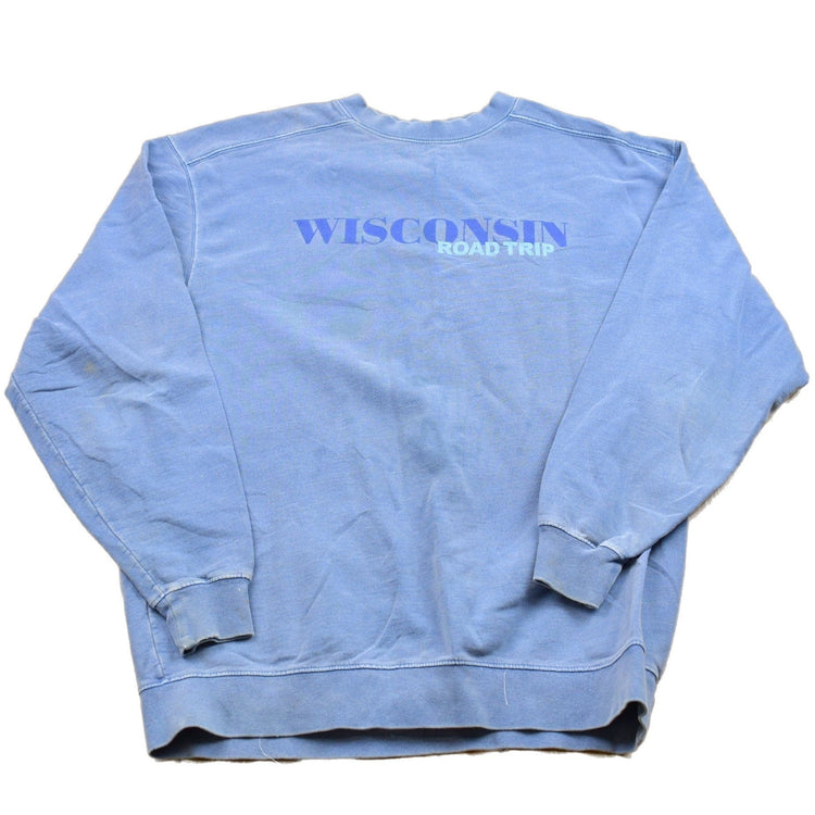 Vintage 1990s Wisconsin Crewneck Sweatshirt Men's XL from propervintagecanada