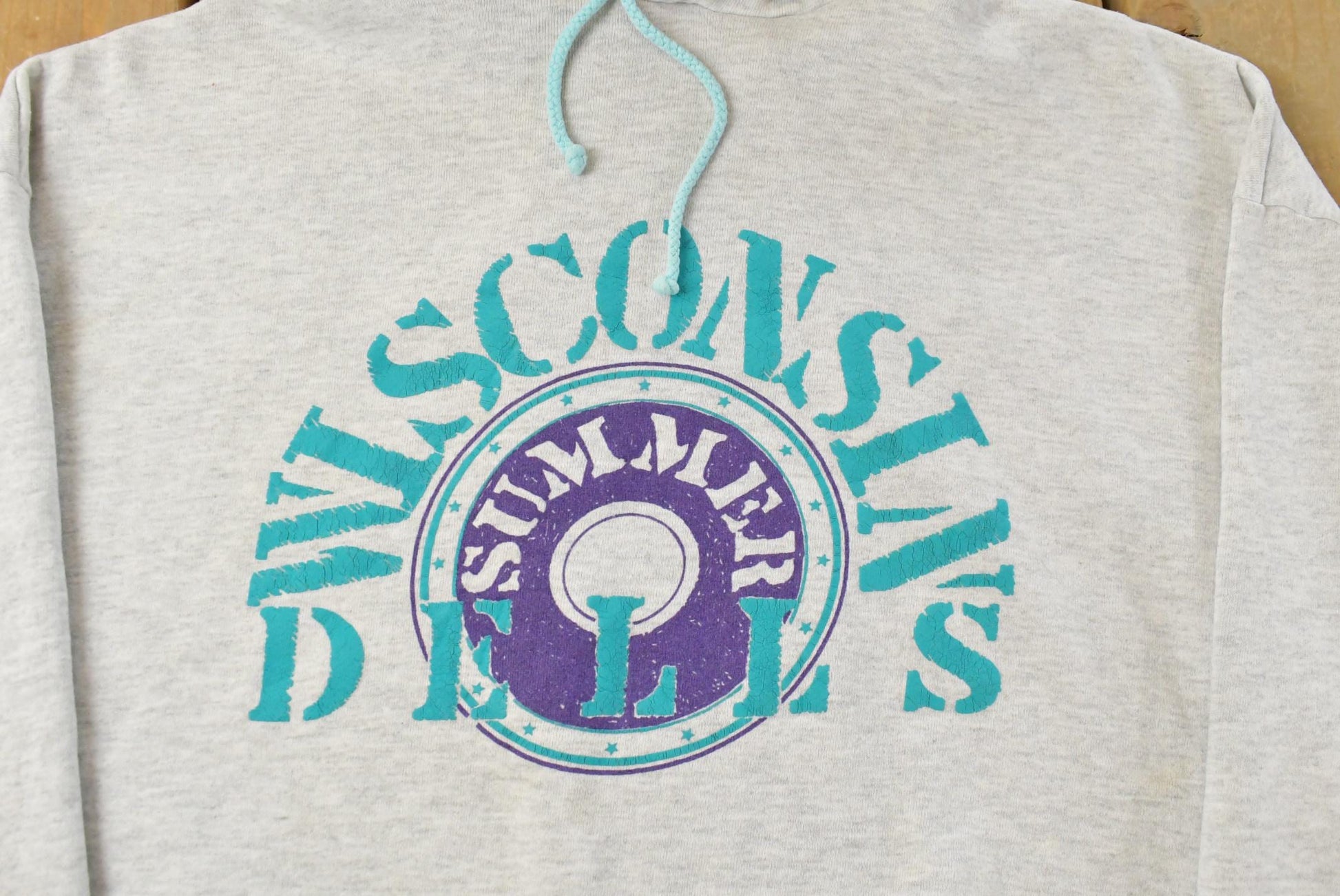 Vintage 1990s Wisconsin Dells Travel Souvenir Hoodie Sweatshirt Men's 2XL / Made In USA / 90's Destination Sweater from propervintagecanada
