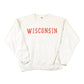 Vintage 1990s Wisconsin Embroidered University Crewneck Sweater Mens L from propervintagecanada