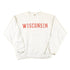 Vintage 1990s Wisconsin Embroidered University Crewneck Sweater Mens L from propervintagecanada
