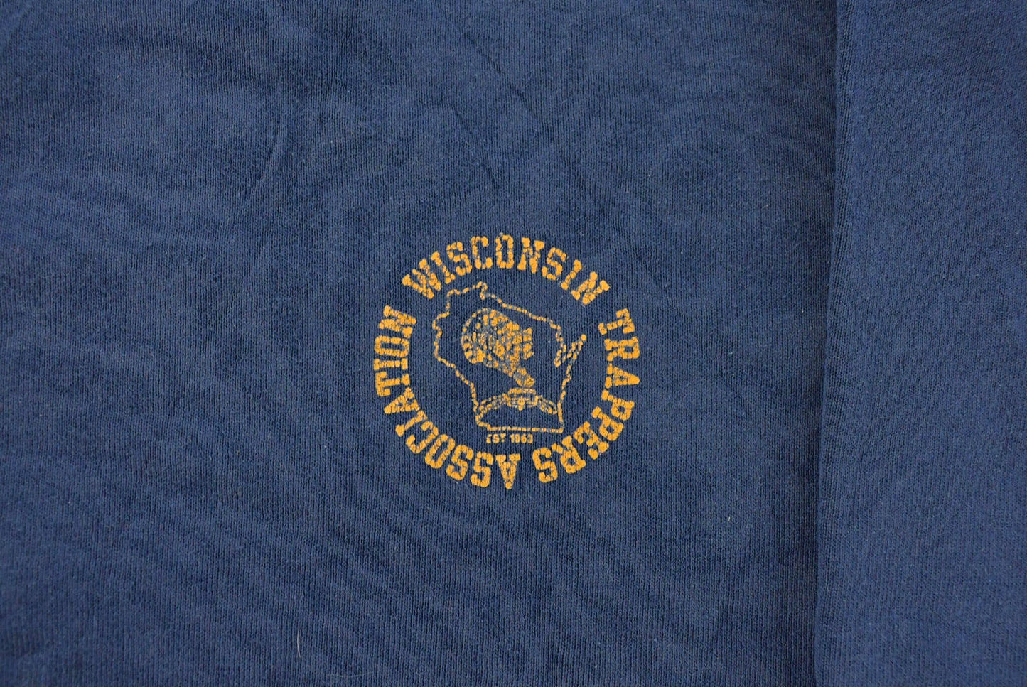Vintage 1990s Wisconsin Trappers Association Crewneck Sweatshirt Men's 2XL from propervintagecanada