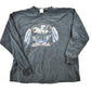 Vintage 1990s Wolf And Hawk Nature Crewneck Long sleeve Shirt Men's L from propervintagecanada