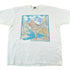 Vintage 1990s Wolf Graphic T Shirt Men&