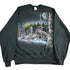 Vintage 1990s Wolf Nature Crewneck Sweatshirt Men&