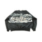 Vintage 1990s Wolf Theme All Over Print Henley Sweatshirt Men's 2XL from propervintagecanada
