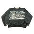 Vintage 1990s Wolf Theme All Over Print Henley Sweatshirt Men&