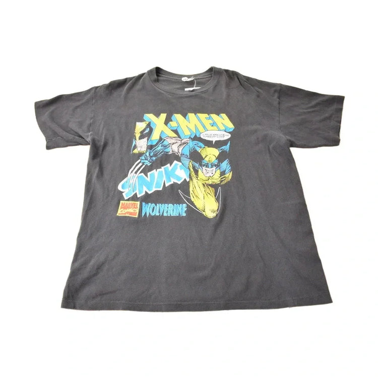 Vintage 1990s Wolverine X-Men Marvel Comics T-shirt Made In USA Men's Large from propervintagecanada