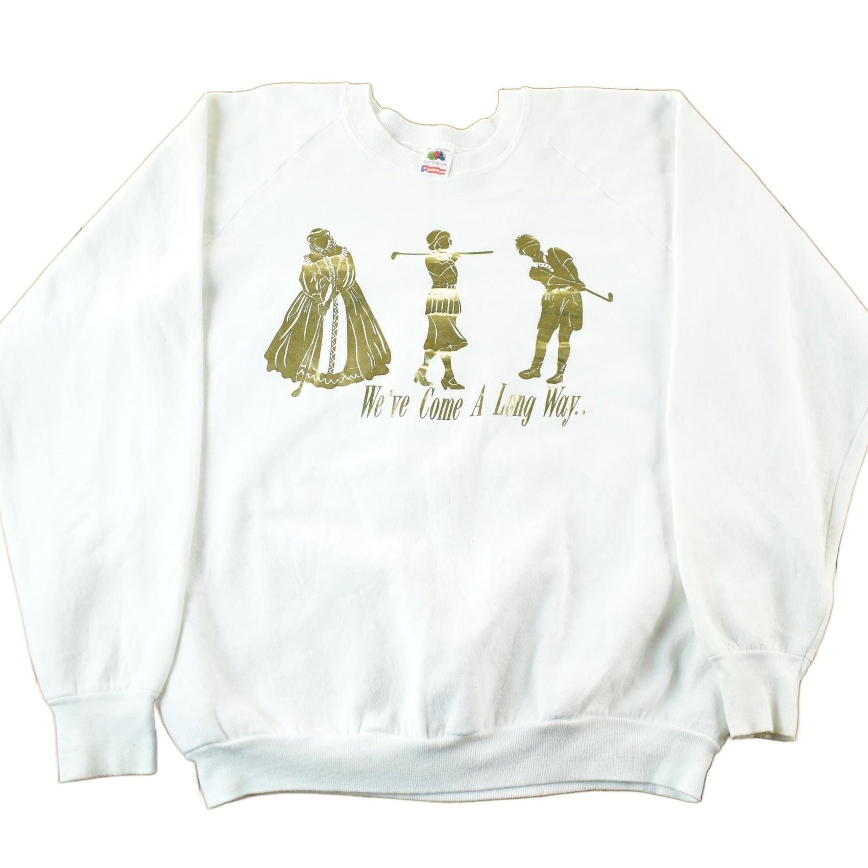 Vintage 1990s Women's Golf Graphic Crewneck Sweatshirt Women's XL from propervintagecanada