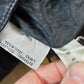Vintage 1990s Womens G3 Leather Fashions Frilled Biker Jacket Made In USA from propervintagecanada