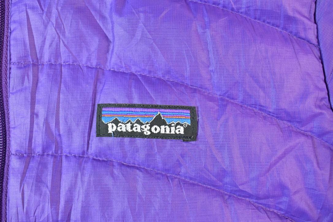 Vintage 1990s Womens Patagonia Zip Up Light Puffer Windbreaker Jacket Women's S from propervintagecanada