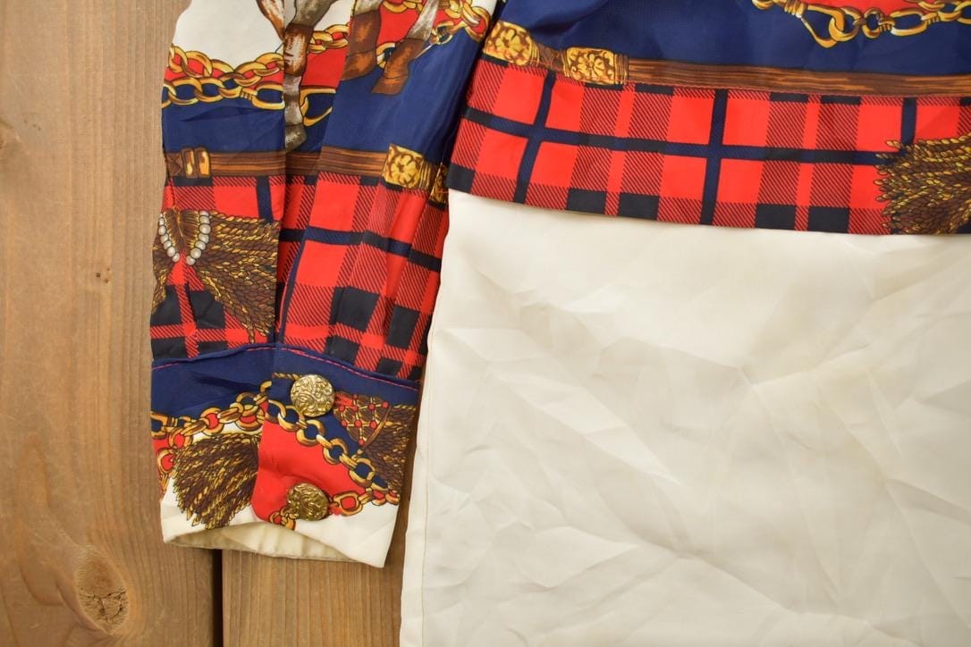 Vintage 1990s Womens Western Graphic Button Up Shirt Women's XL from propervintagecanada