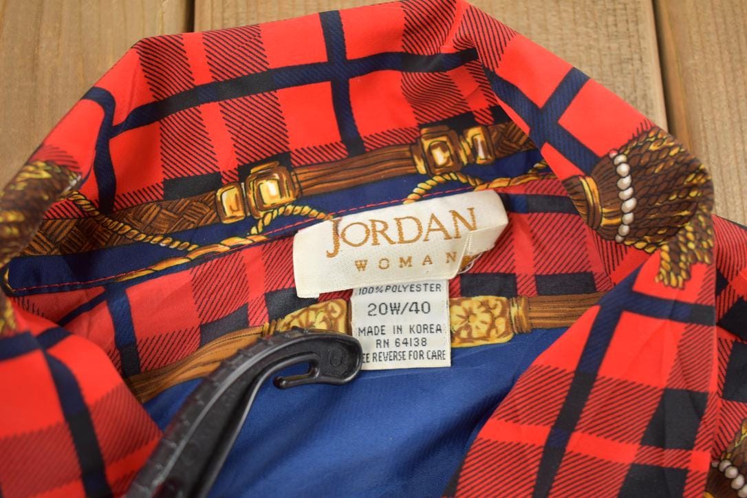 Vintage 1990s Womens Western Graphic Button Up Shirt Women's XL from propervintagecanada