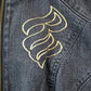 Vintage 1990s Womens XXS Rocawear Embroidered Jean Jacket from propervintagecanada