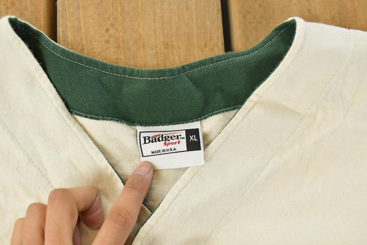 Vintage 1990s Woodchucks Hunter Lodge Baseball Jersey Shirt Men's XL from propervintagecanada