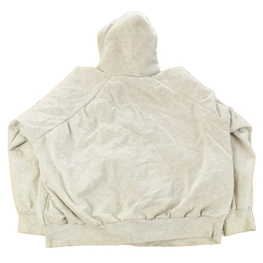 Vintage 1990s Woodland Blank Grey Thermal Lined Hoodie Men's XL from propervintagecanada