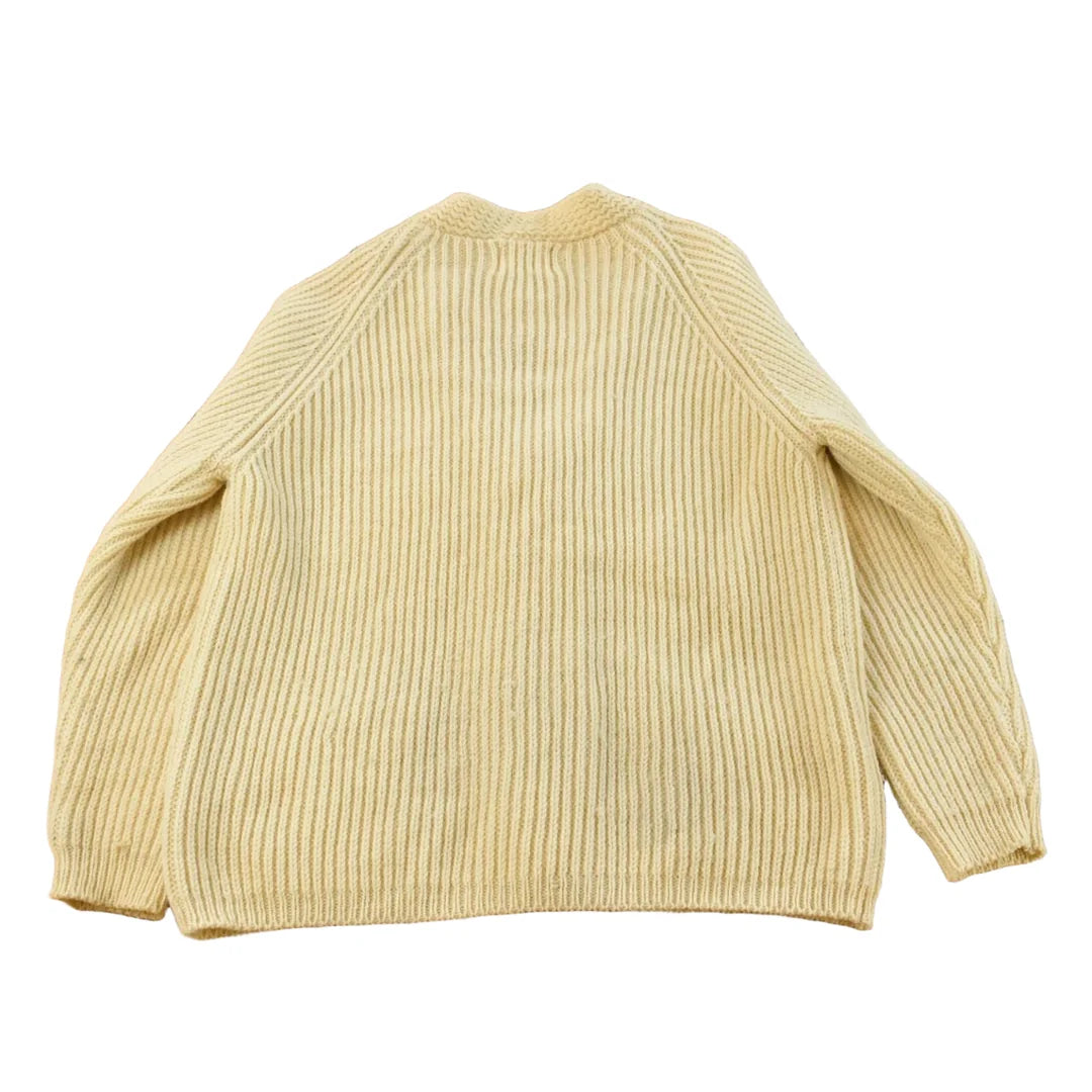 Vintage 1990s Wool Knit Cardigan Sweater Men's M from propervintagecanada
